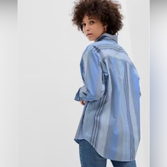 GAP Tops - Gap Button Down Big Shirt NWOT